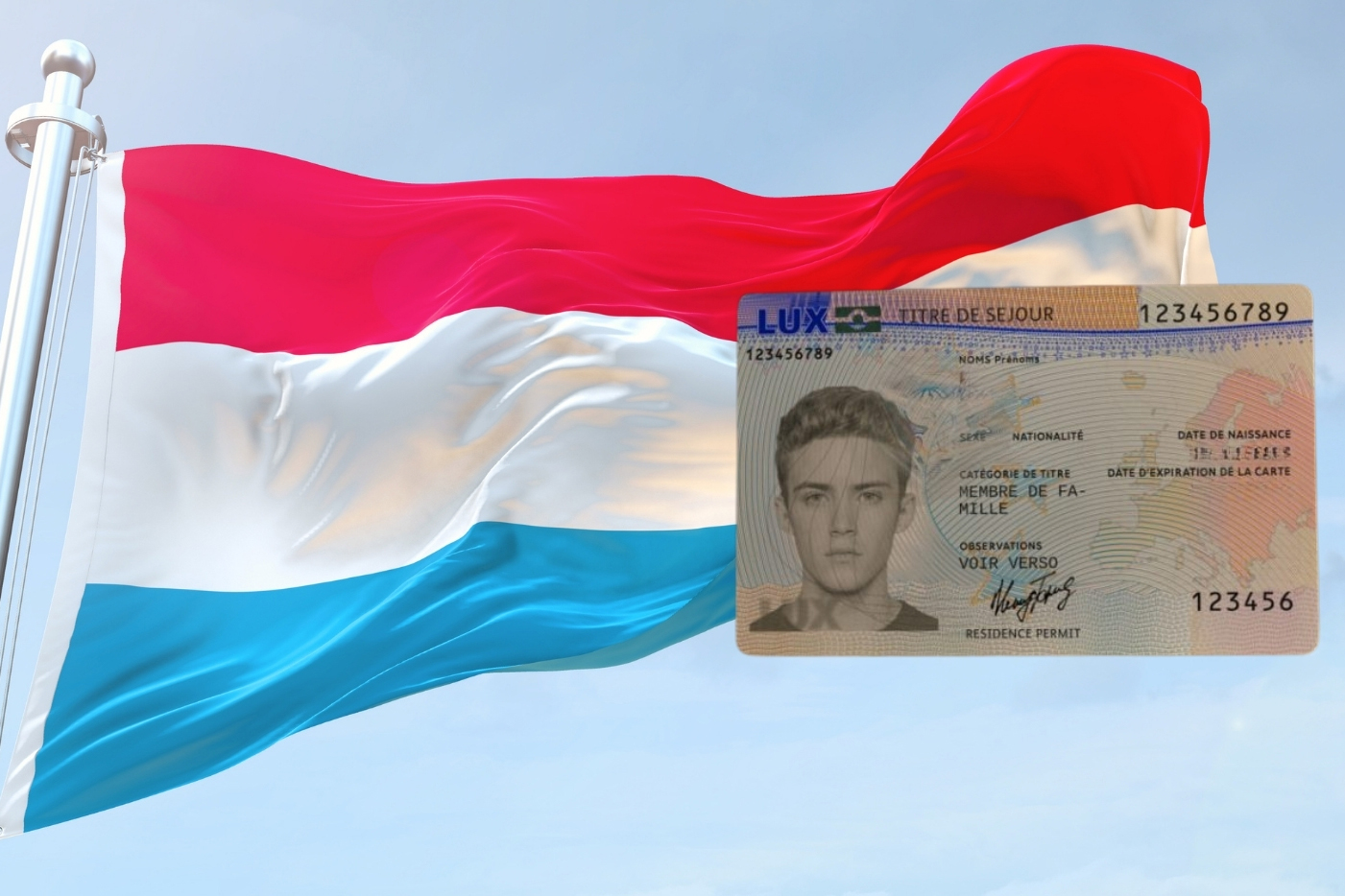 Посвідка на тимчасове проживання в Люксембурзі